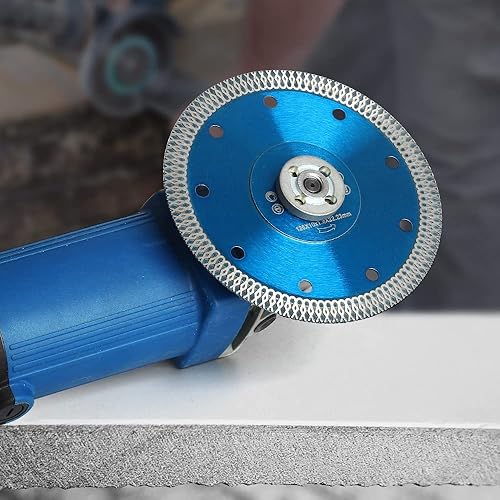 Miniatura 8 de Corte seco o mojado de la hoja de la teja de la hoja del diamante de 4,5 pulgadas para la teja de la porcelana de