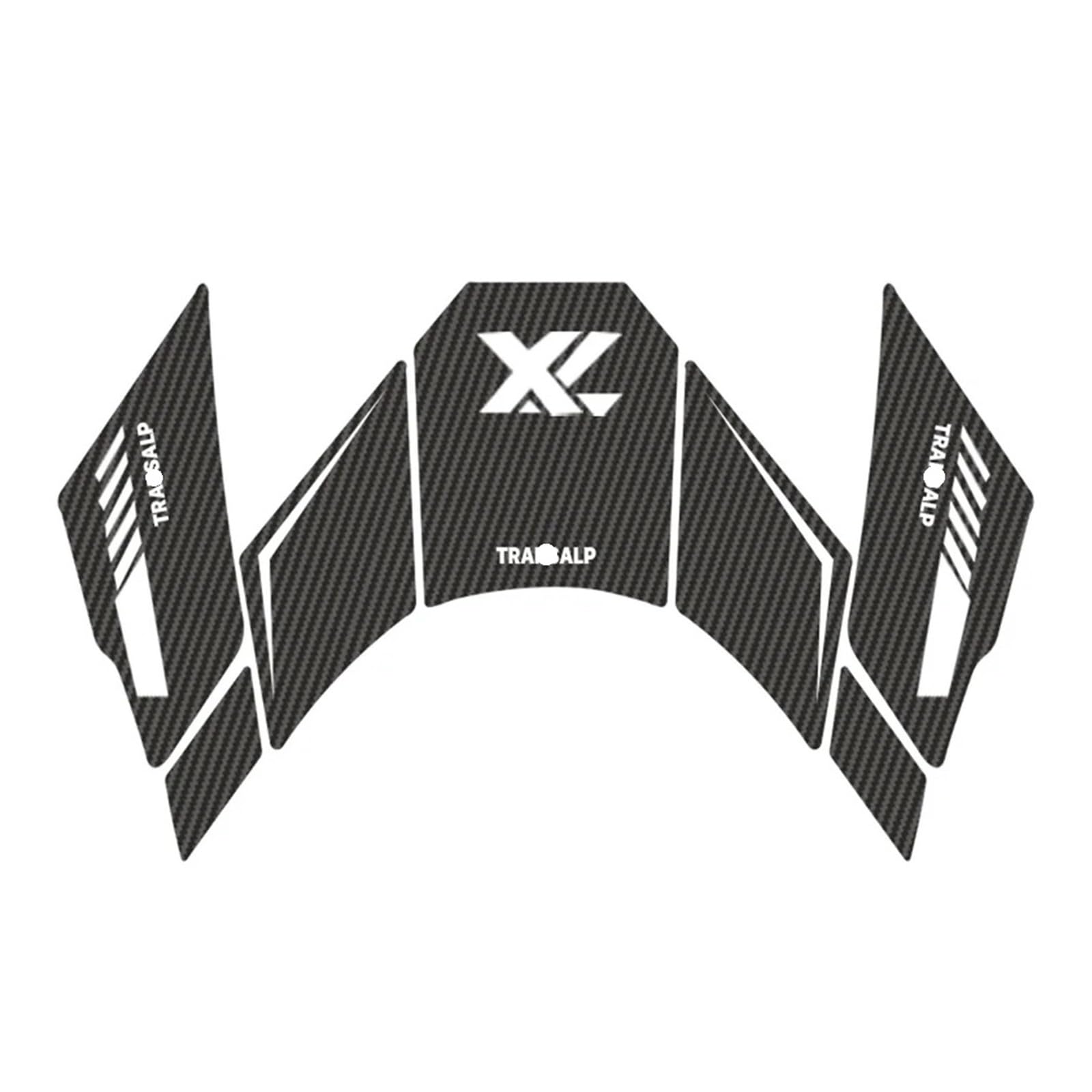for Ho&nda XL750 Transalp 2023 - Motorcycle Non-Slip Side Fuel Tank Stickers Waterproof Pad 3D Sticker Transalp Fuel Tanks Pads