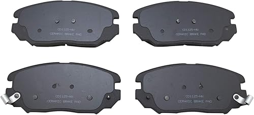 Miniatura 6 de TRQ Kit de pastillas de freno delanteras y rotor de cerámica con productos químicos para Sonata V6 3.3 06-10