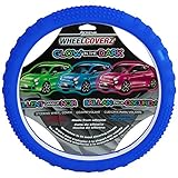 Alpena 10826 Blue Glow in the Dark Steering Wheel Cover