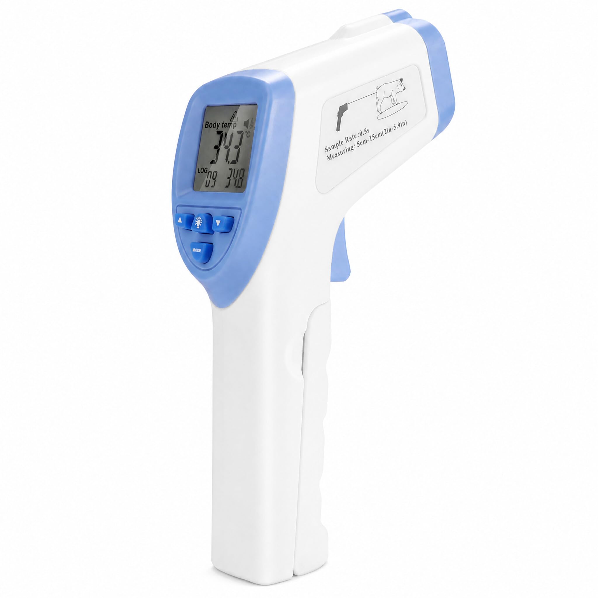 Termómetro veterinario de superficie con LCD para medir temperatura animal, suministros para perros, gatos, caballos, ganado, cerdos, aves y ovejas