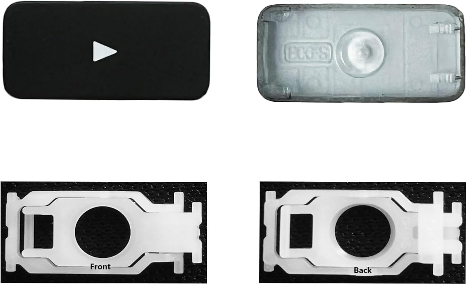 Replacement Right Arrow Keycap Key Scissor Clip Hinge for MacBook Pro/Air A2941 A3113 A2779 A2780 A2991 A2992 A2918 A3185 A3401A3240 A3241 A3403 A3186 A3434 M2 M3 M4 M5 Pro/Max 2022-2025