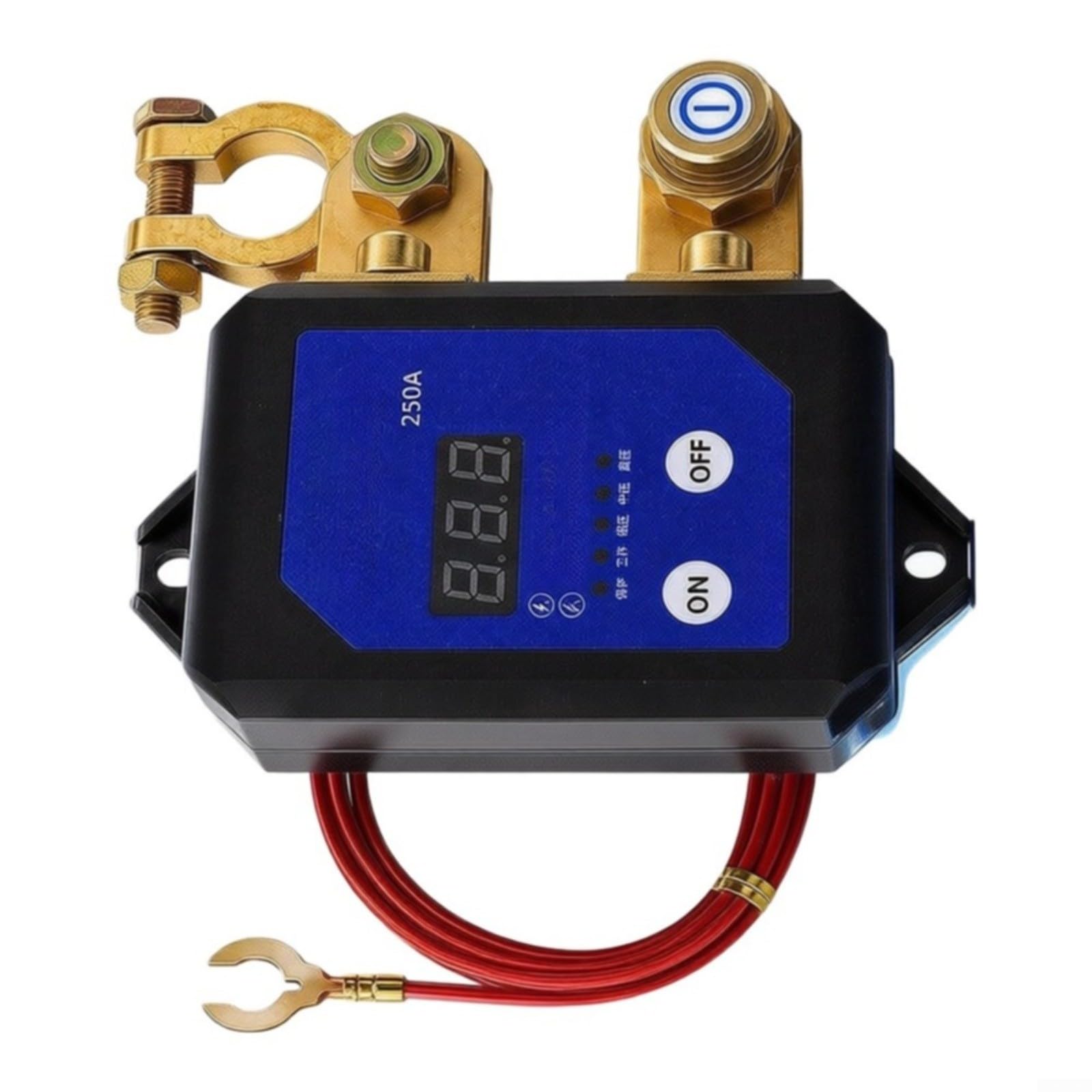 Interruptor de separación de batería 12 V 24 V 250 A con mando a distancia