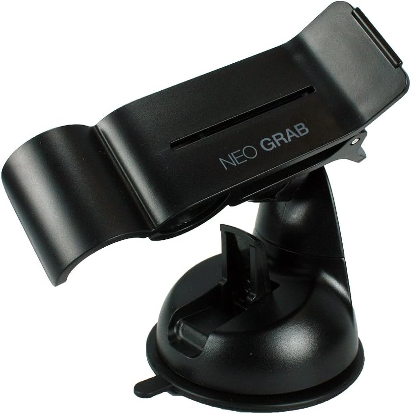 Neo Grab NEO GRAB_BK Smartphone Car Mount Holder Cradle for Samsung Galaxy S4, Note 2 and iPhone 4S/5 - Retail Packaging - Black