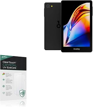 BoxWave Screen Protector Compatible with OneKey Pro - ClearTouch Crystal Anti-UV EyeCare 2-Pack, Filters Out Harmful Blue Light Reduce Fatigue