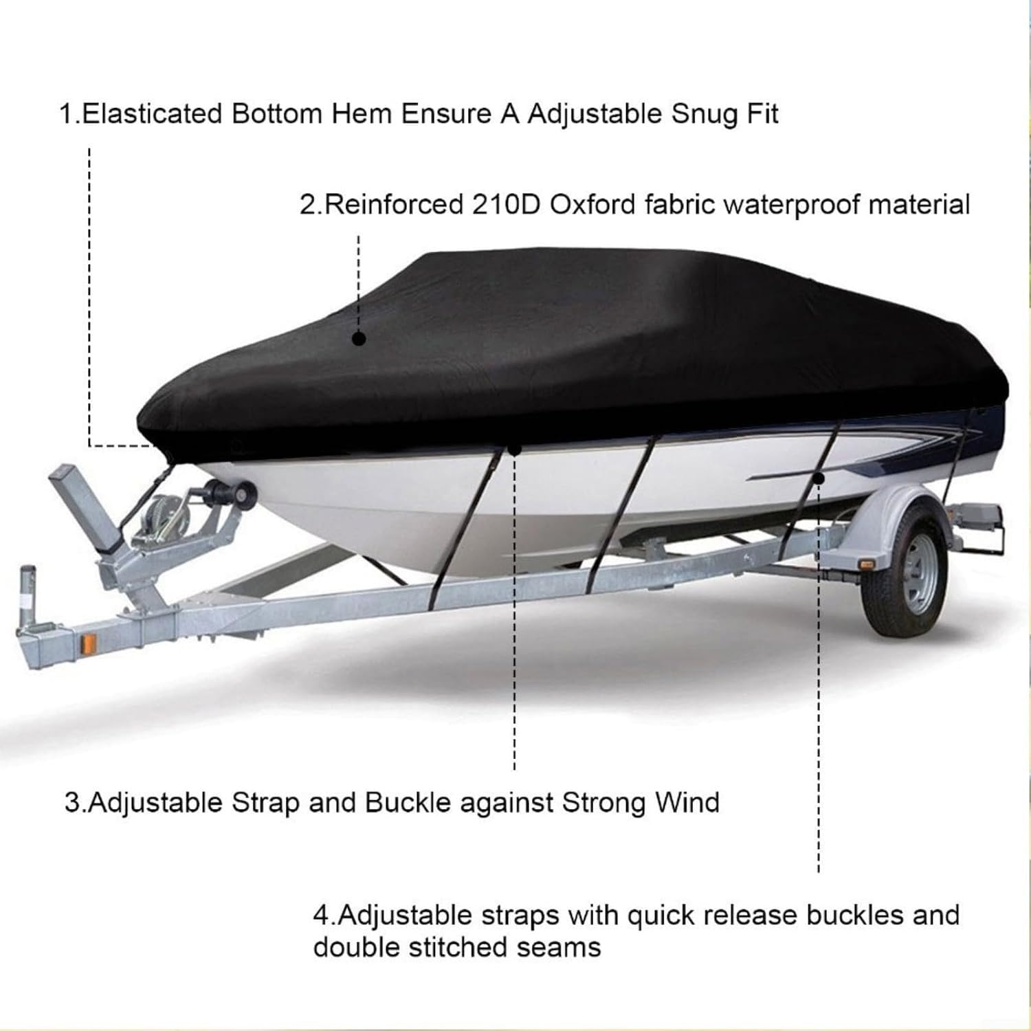 Copertura per Barca per Nitro Boats Bass Boats Z17 2016-2026