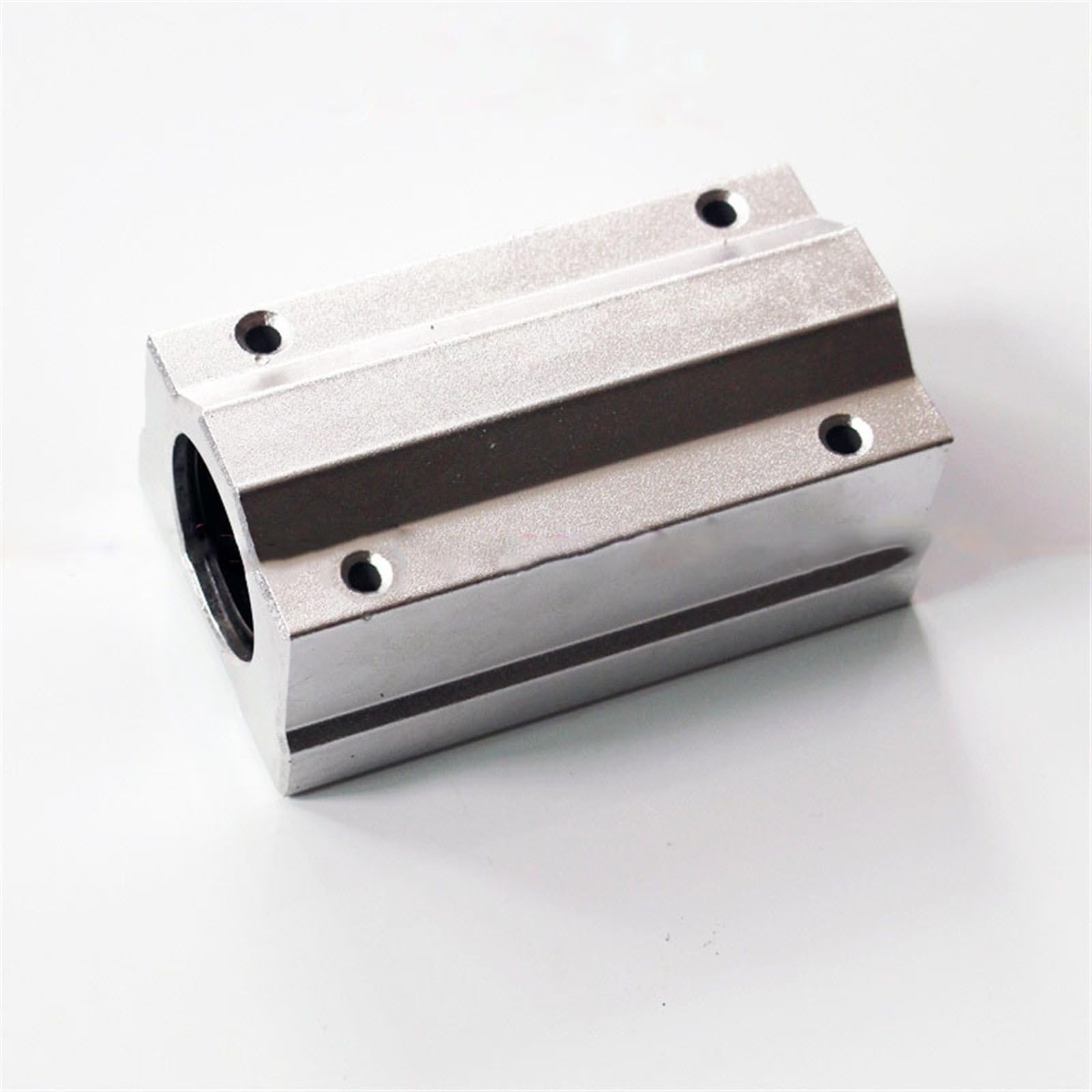 Rodamiento de Bloque de Almohada, Bloque deslizante con rodamiento de bolas lineal SCS20LUU de 20 mm, acero cromado, 1 pieza