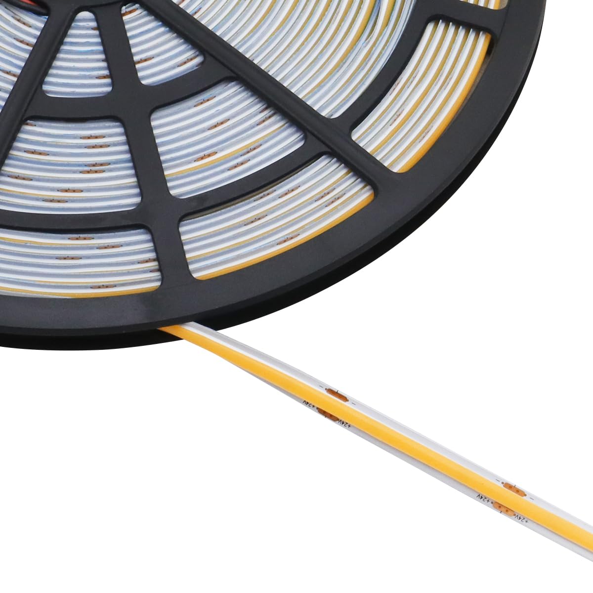 Long Life Lamp Company 150W LED Tape Strip Light 15 metre Continuous COB Illumination 24V Warm White IP20 15COBSLWW - Image 3