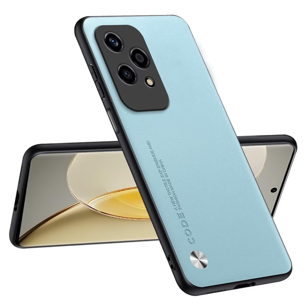Topme Phone Case Compatible with HONOR 200 Lite 5G (6.7") - Secure and Stylish Protection - Light Blue