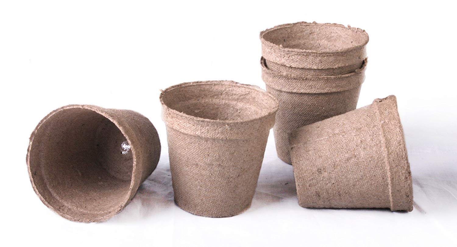 The HC Companies Nursery Pot (1.72 Gallon), Black