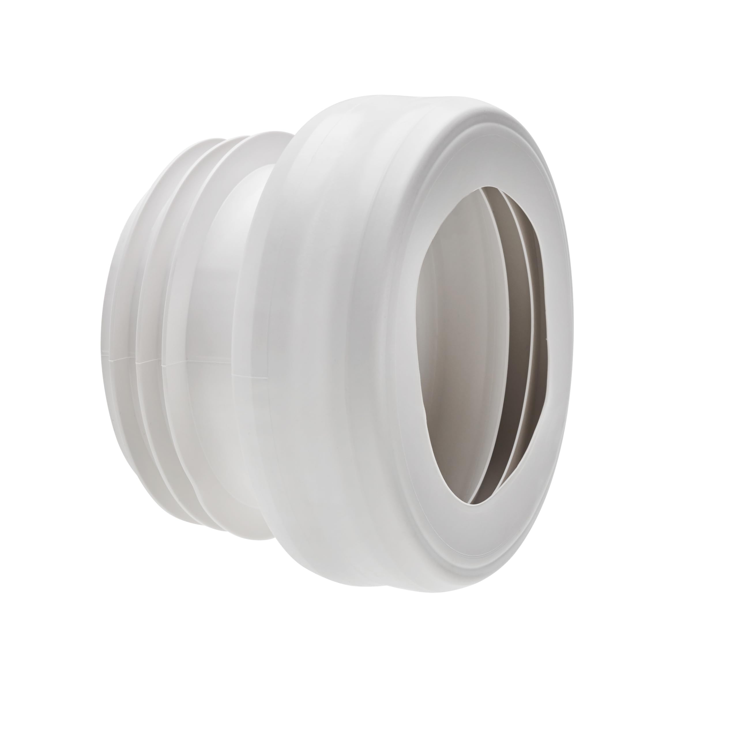 Wirquin - Pipe wc rigide droite courte D110 mm à emboîter (push fit) pour évacuation RA372, blanc