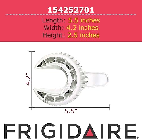 Miniatura 3 de Frigidaire 154252701 - Filtro de drenaje para lavavajillas, color blanco