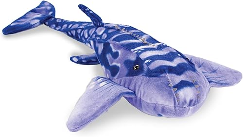 Real Planet Peluche de ballena, regalo realista para niños de todas las edades, peluche de criaturas marinas del océano, regalos de cumpleaños de