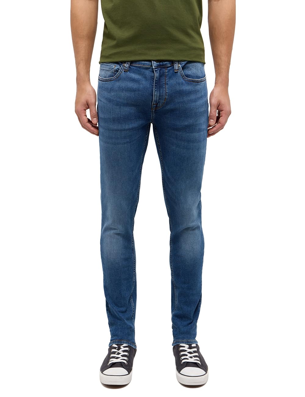 MUSTANG Style Atlanta Super Skinny Mittelblau 583