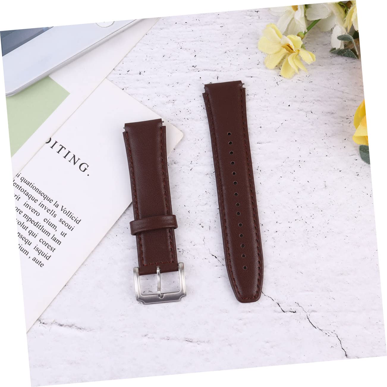 3 Correas De Repuesto Para Pulsera Pulseras Para Mujer Correas De Muñeca Correas De Cuero Banda De Cuero Genuino Para Pulsera Cinturón B5