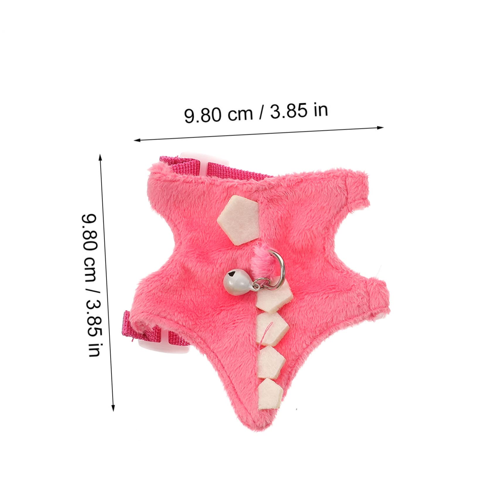 Yardwe 3 Pz guinzaglio per animali domestici furetto piccola corda di trazione per animali domestici cavia pettorali pettorine guinzaglio per gattini guinzaglio per furetti peluche corto