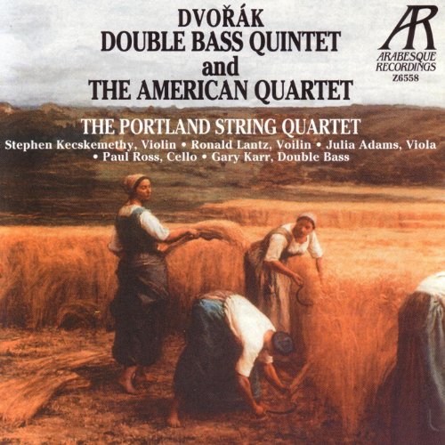 Play Dvorak Double Bass Quintet And The American Quartet by The
