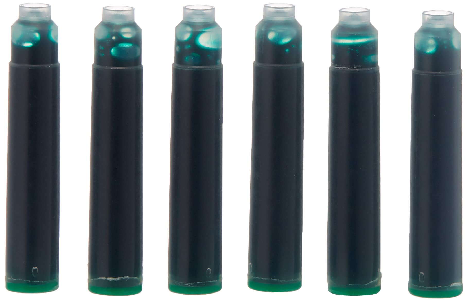 Scrikss Cartuccia per penna stilografica, confezione da 6, verde