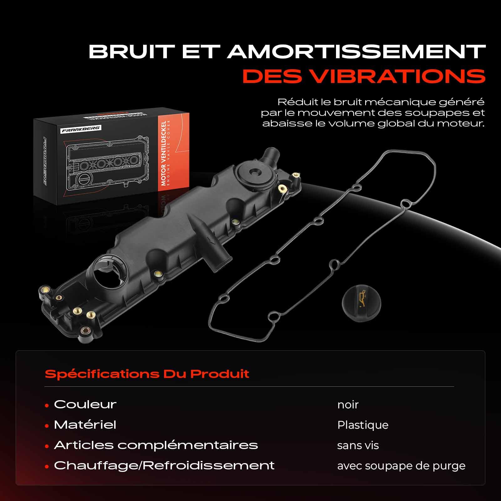 Frankberg Couvercle de culasse 9630142180