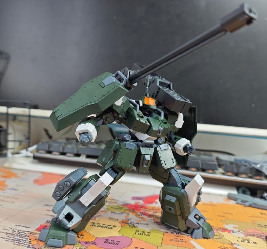 Amazon | 酋長大陸 1/144 轟魔 機甲 プラモデル 組立式キット グリーン
