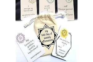24Pcs Funny Affirmation Card Gift, Self Improvement Oath Card Oath Affirmation Cards...