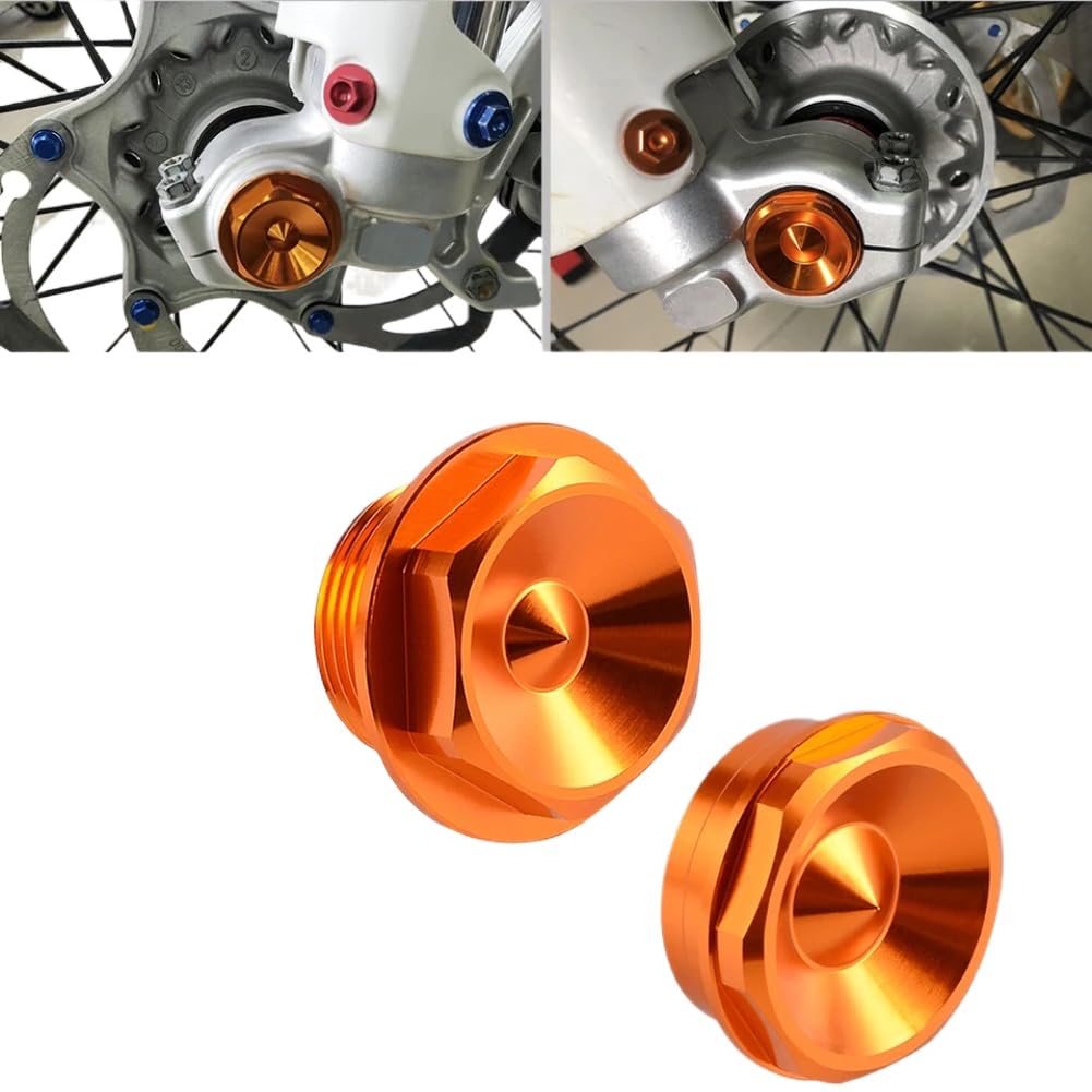 Dado dell'asse anteriore Dado di bloccaggio della ruota Bullone compatibile con EXC 300 450 SX 125 SXF 250 EXCF 350 150 200 XCW XCFW 2003 2014