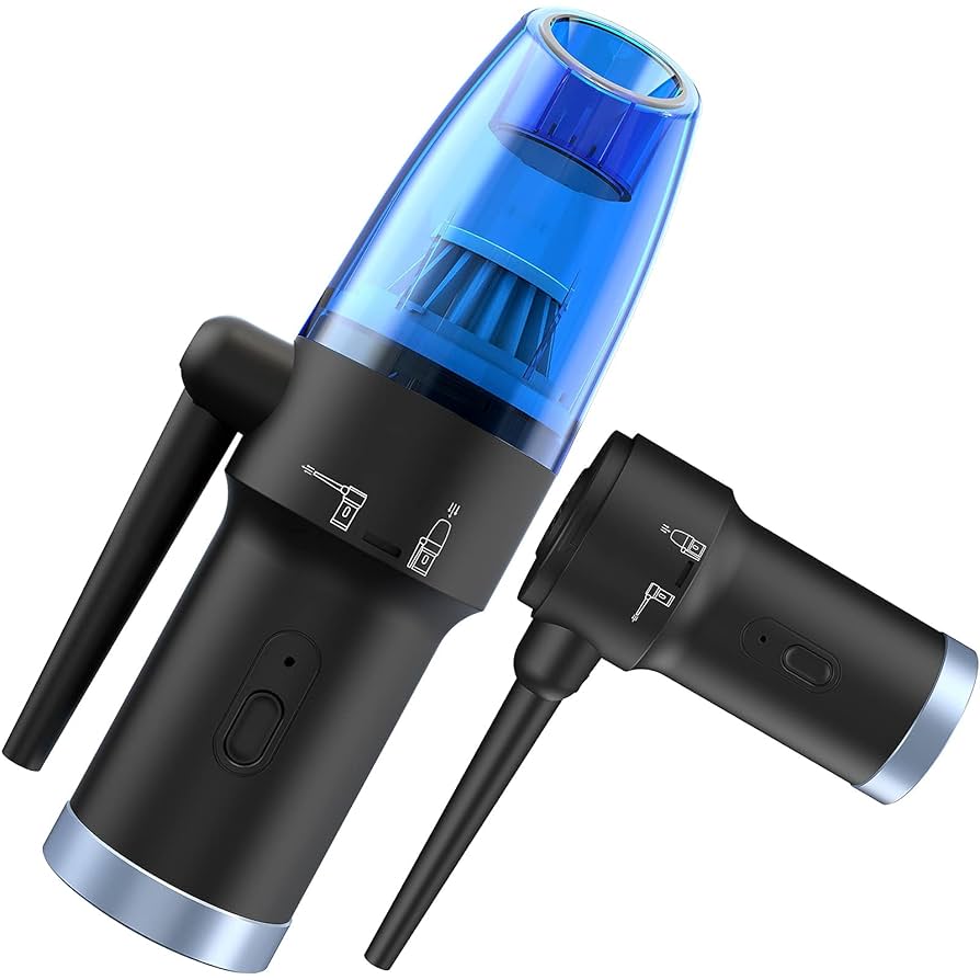 Amazon | エアダスター エアブロワー&掃除機 2イン1 ミニ