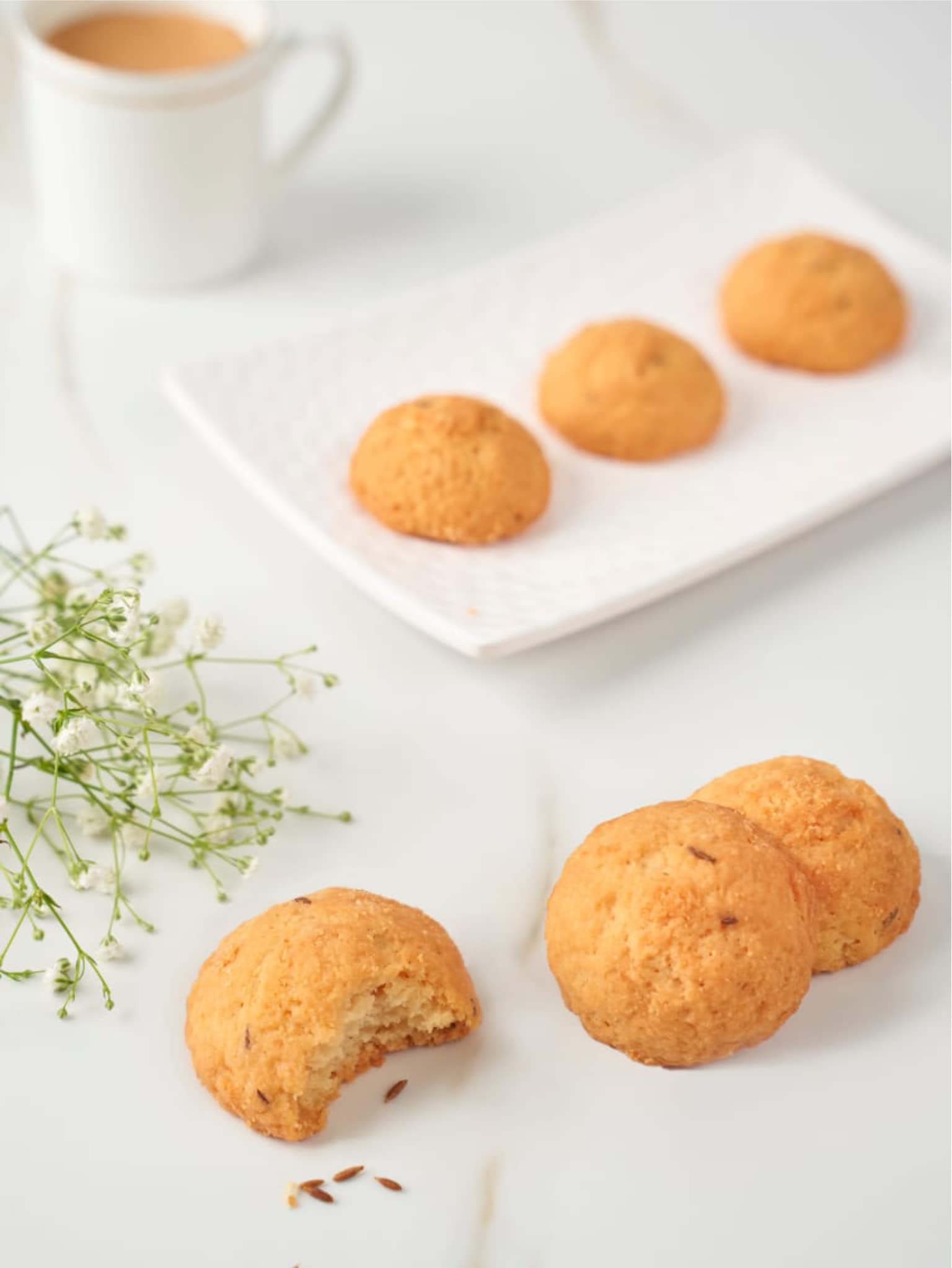 Homemade Surti Farmasu/Makhania (200g) | Butter Biscuits | Tea Time Snacks | Fresh Buttery Biscuit | No Added Preservatives