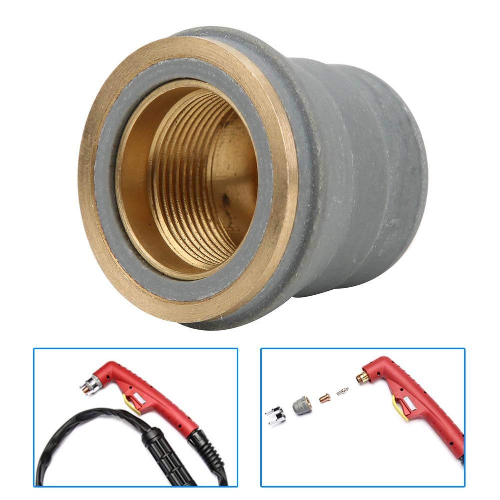 Shield Cup,Protective Retaining Shield Cap, Plasma Cutting Torch Retaining Cap,for PT-40 /PT-60 Plasma Torch