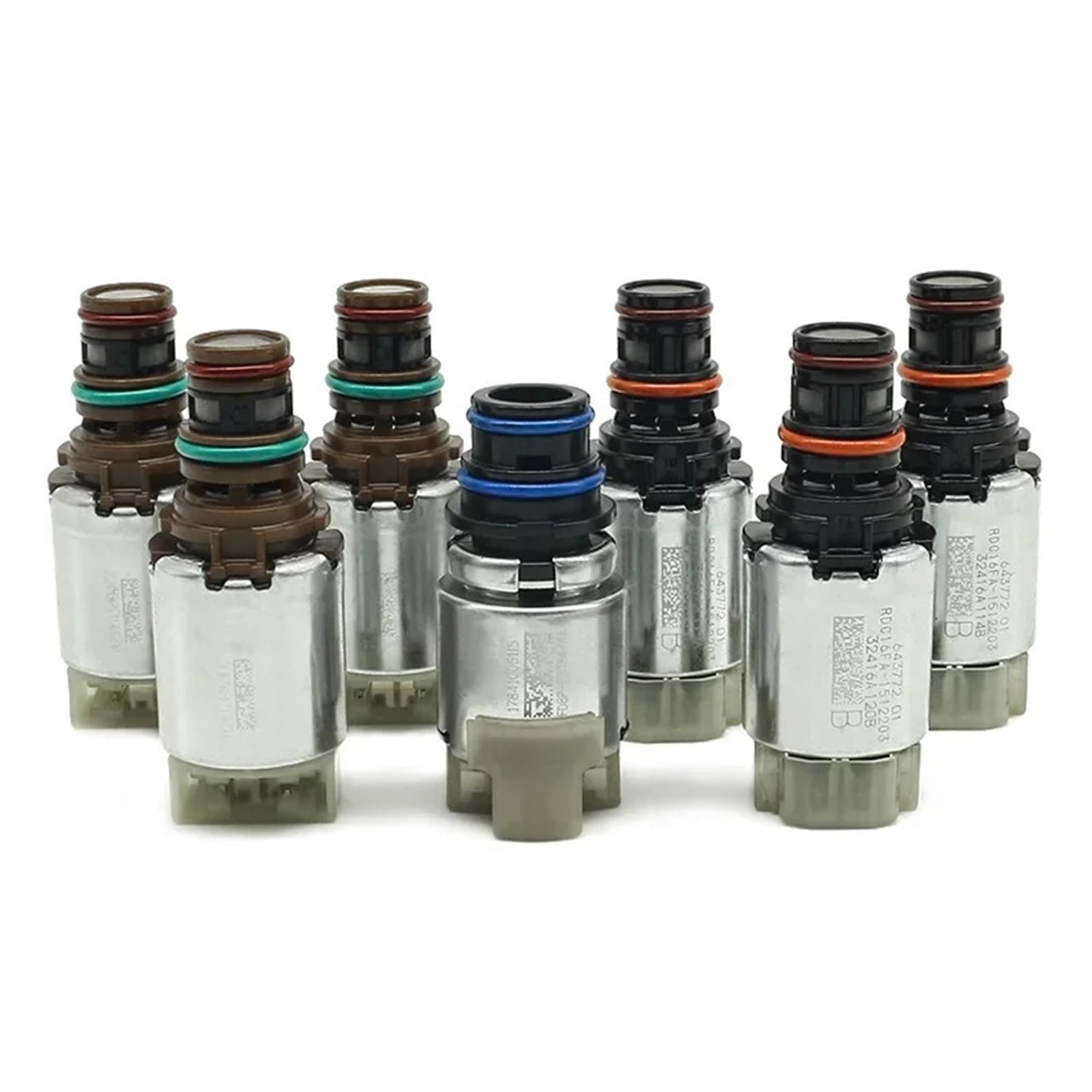 Dla Forda Focusa dla Lincolna Transmission Control Solenoid | 6F35 6F15 Zestaw korpusu zaworu elektromagnetycznego automatycznej skrzyni biegów CV6Z-7G391-A(7Pcs Original NEW)