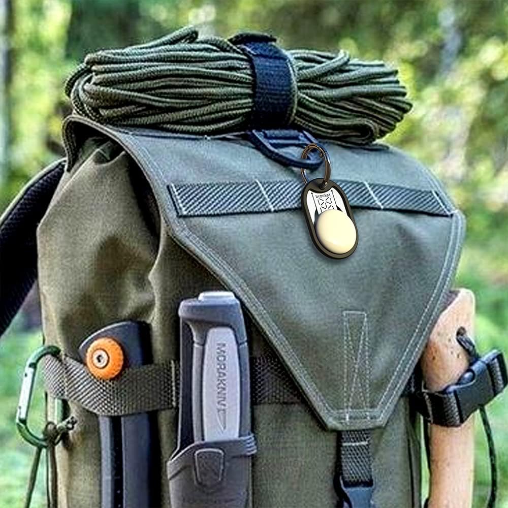 bracket airtag case premium stainless steel case holder of airtag capsule