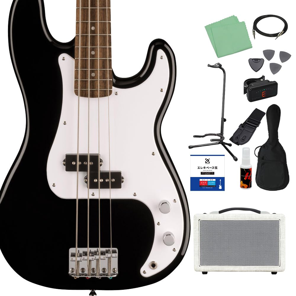 Amazon | Squier by Fender SONIC PRECISION BASS Black ベース 初心者