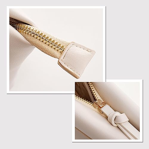 Miniatura 5 de Bolsa de maquillaje de viaje para mujer, bolsa de cosméticos de viaje de gran capacidad, bolsa de maquillaje con compartimento, organizador de