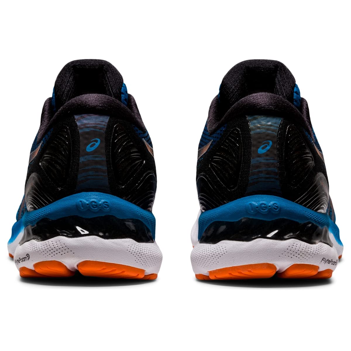Asics Gel-Nimbus 23 Mens Running Shoes Reborn Blue Black Orange 1011B004‎ Size 8 ASICS Gel-Nimbus 23 Men main image 3