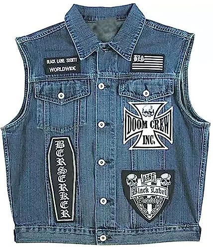 Black Label Society Vest Denim2