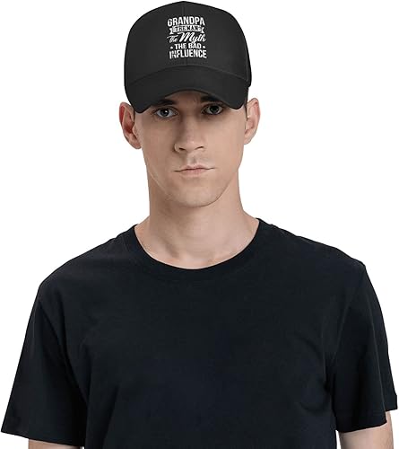 Miniatura 9 de Gorra de béisbol ajustable para operador de radio, gorra de camionero lisa para adultos