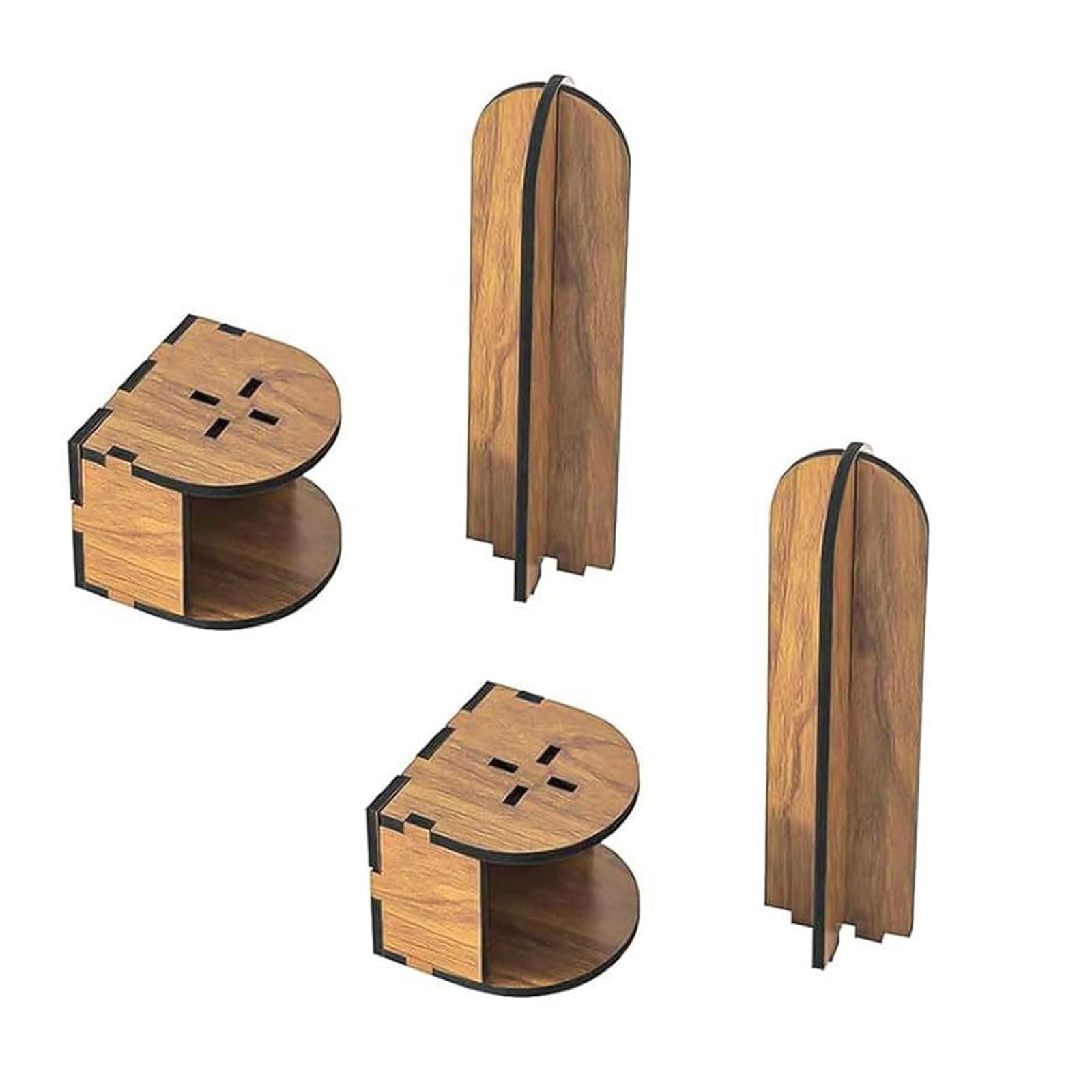 Tarro de albañil soporte de madera apilable para organizar y ganar espacio interior
