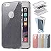 Price comparison product image Sycode 360 Degree Full Body Glitter Case for iPhone 7 Plus,Front and Back Full Body Case Cover for iPhone 8 Plus / 7 Plus-Black