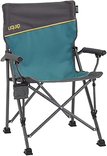 Uquip Roxy - Silla de Camping con portabotellas - Estructura Estable de hasta 120 kg