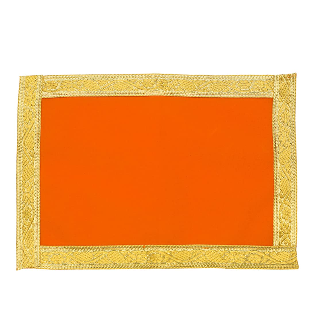Produktbild von Set Of 5 Mat Aasan Small Pooja Aasan Decorative Cloth (Size