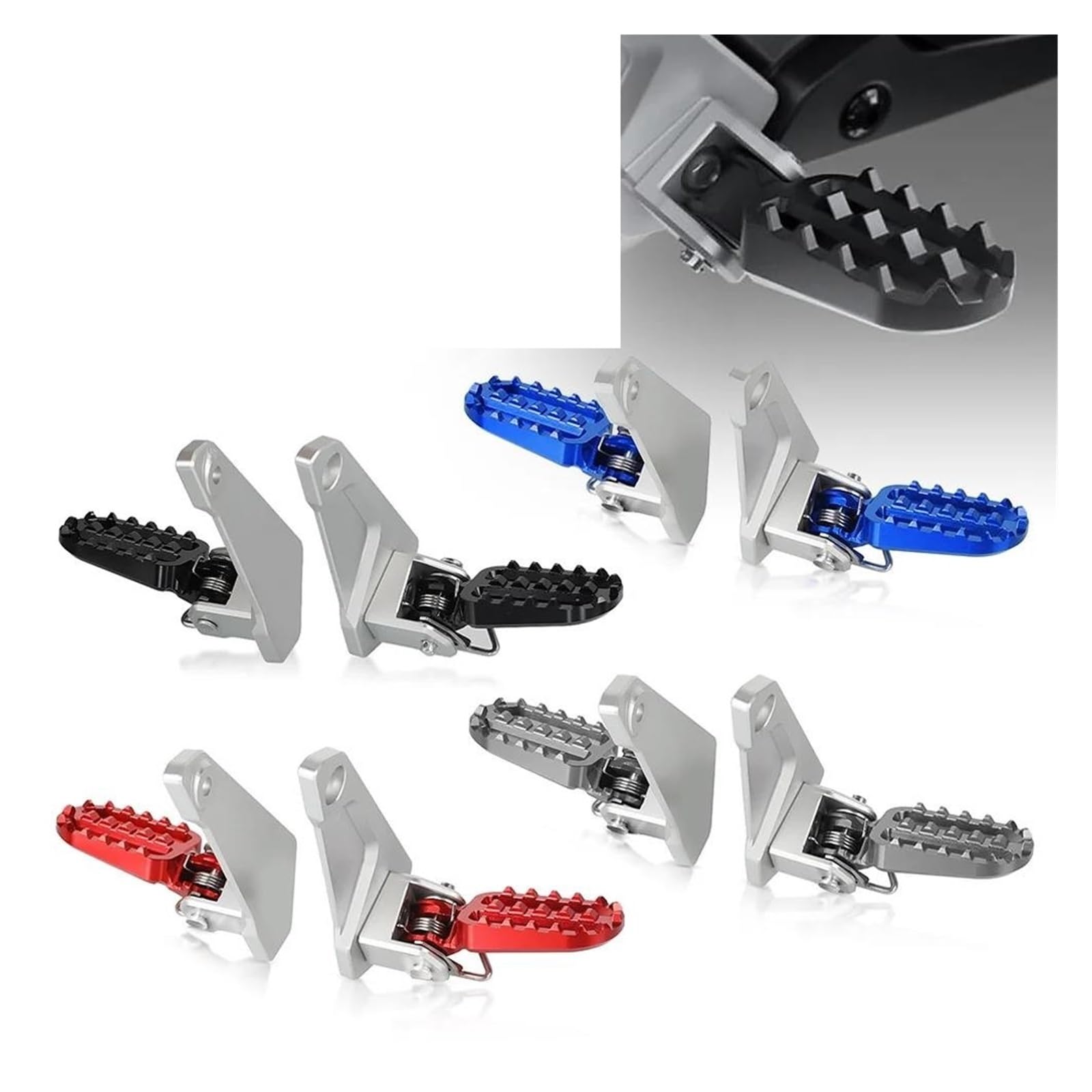 Pedane Moto PER X-ADV 750 PER XADV 750 PER X ADV 750 2021-2026 FORgiato Ingrandito Pedale Del Motociclo Poggiapiedi Pedane Pedane Resto Pedane Passeggero Moto(2)