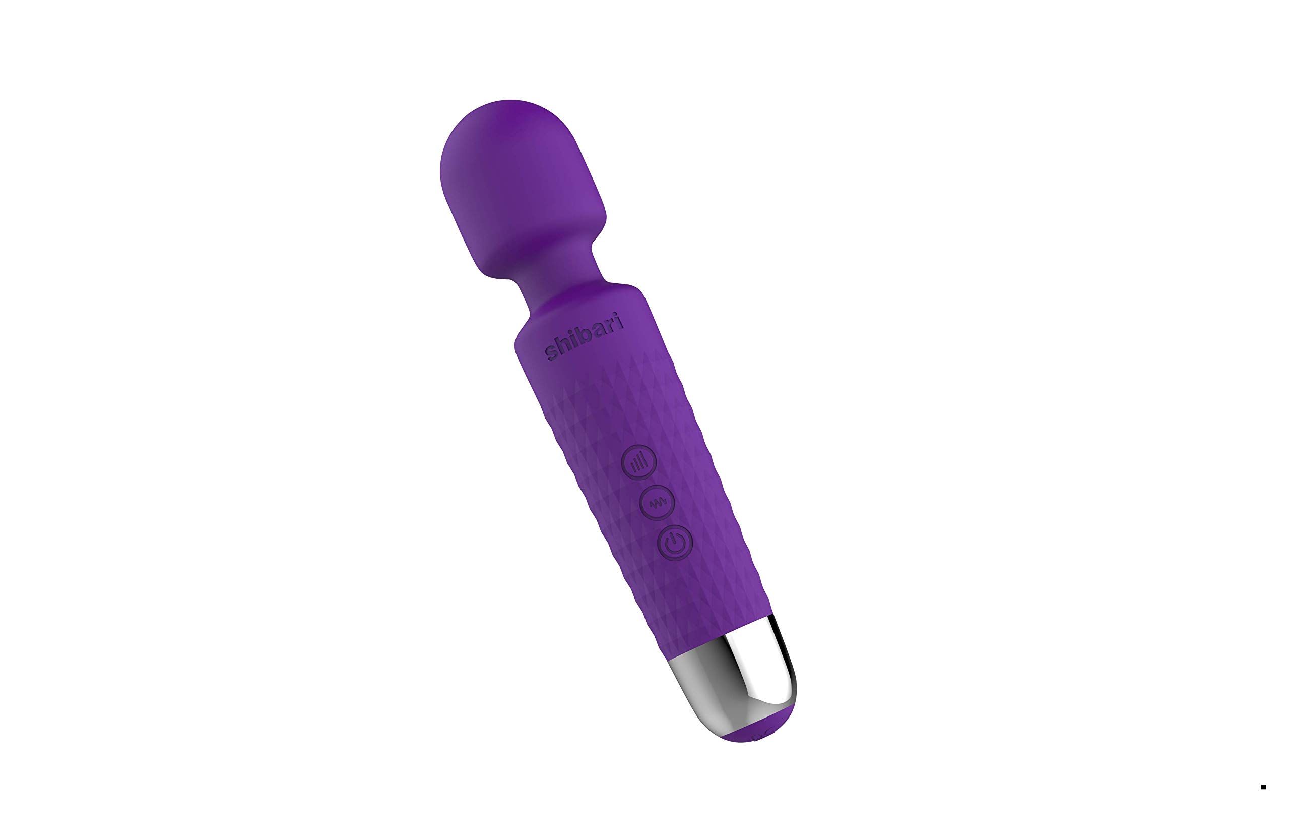 Shibari Mini Halo Vibrator, Wand Massager, Cordless, Quiet, High Power & Waterproof, Vibration Clitoris Stimulation, Adult Sex Toys, Personal Vibe for Women ()