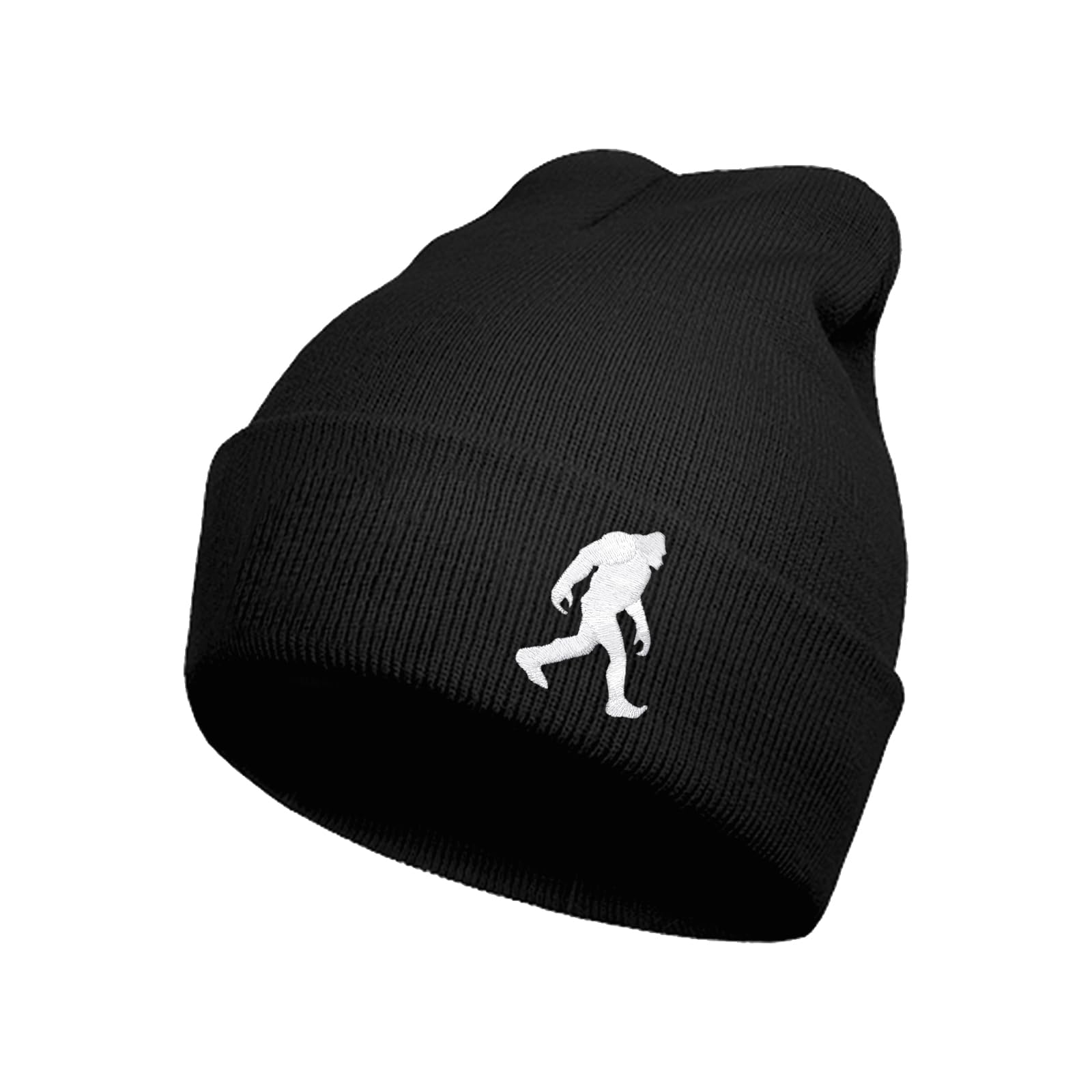 Touchbetter Bigfoot Beanie for Men,Sasquatch Beanie Hat for Men,Cool Cuffed Knit Hats Bigfoot Sasquatch Gifts, Bigfoot-1, One size
