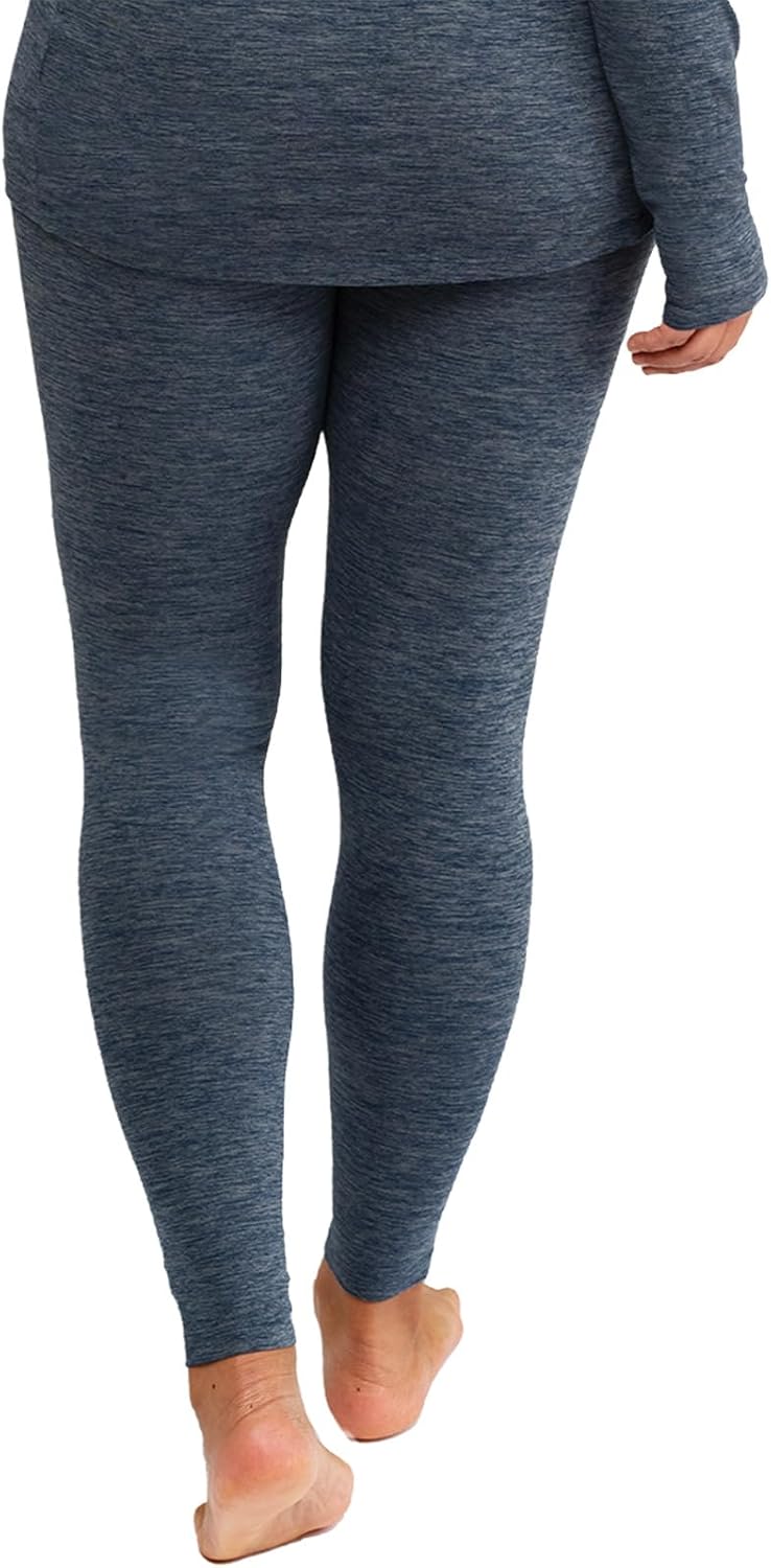 Hot Chillys Women's Clima-Tek Tights | Warm Breathable Moisture-Wicking Midweight Relaxed Fit Base Layer Thermal Leggings - Image 5