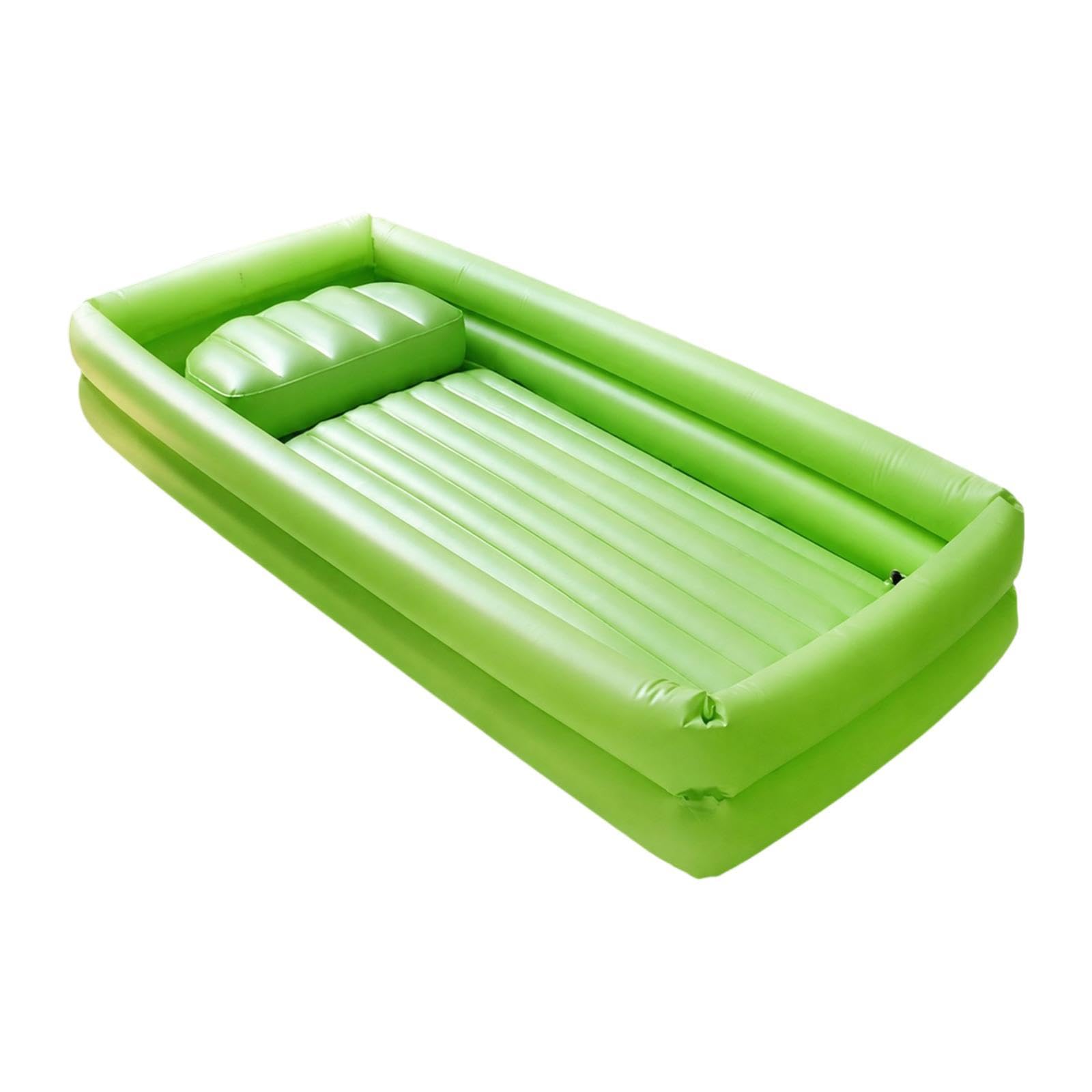 Inflatable Tub Foldable Ice Bath and Hot Tub for Athletes Recovery Home SPA Green-image-40