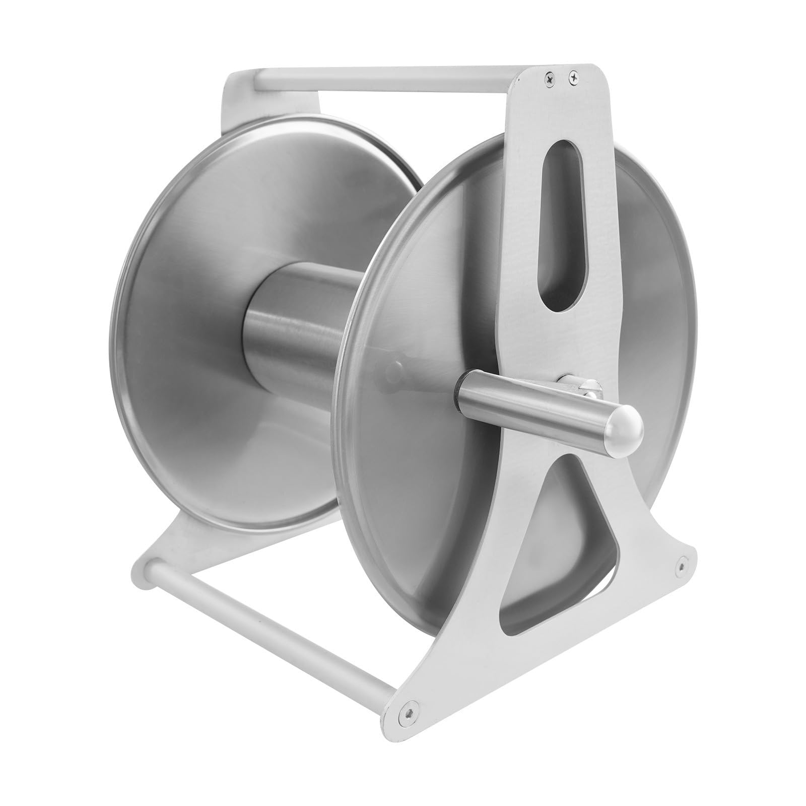 Gartenschlauchaufroller Schlauchtrommel Wandmontage Schlauchaufroller Schlauchrolle Hose Reel Wasserschlauchtrommel Aus Edelstahl Für Garten Terrasse Gemüsebeet Haustierpflege