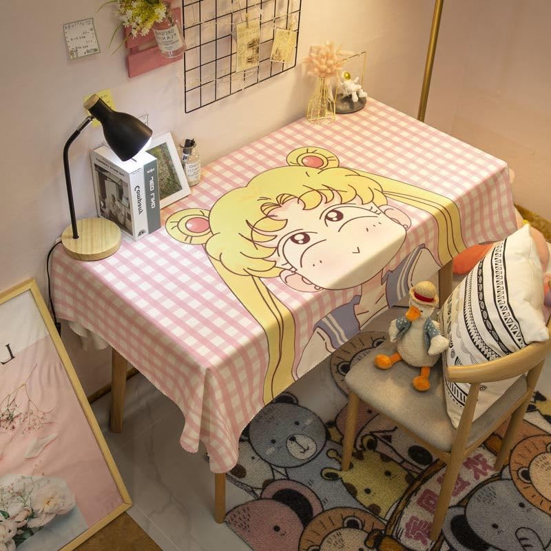 Amazon｜美少女戦士セーラームーン テーブルクロス デスクマット 断熱