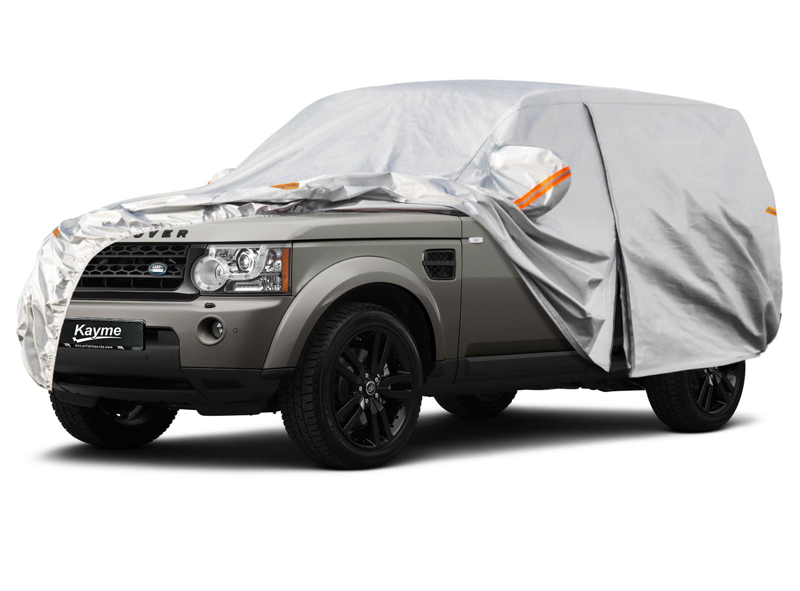 Kayme Funda Coche Exterior, Compatibles con Audi A5 (2009-2025), Cubierta para Coche Impermeable Transpirable Anti-UV Antipolvo de 6 Capas, Cubre Coche con Cremallera y Forro de Algodón. — view 21