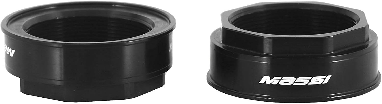 Massi CNC Machined Pressfit Adapter, Black, 68/73 mm