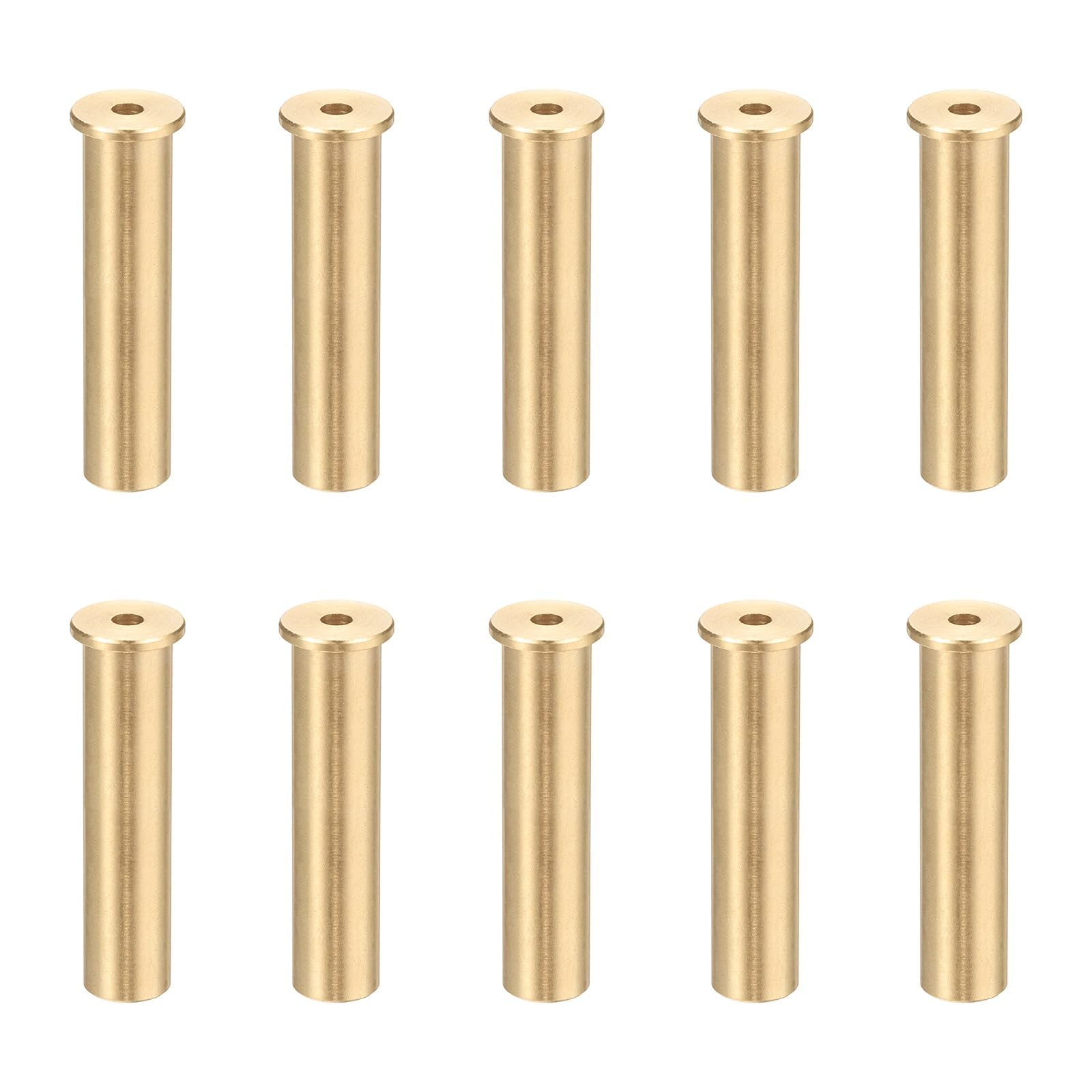 YELARXI Golf Brass Tip Weights, Club Weight Head Accessories Reusable Plug Insert Golf Weighted Spike for Steel Wood Iron Shaft 10Pcs & 8g -Fit For(0.355"/0.370" Pointed Shaft)